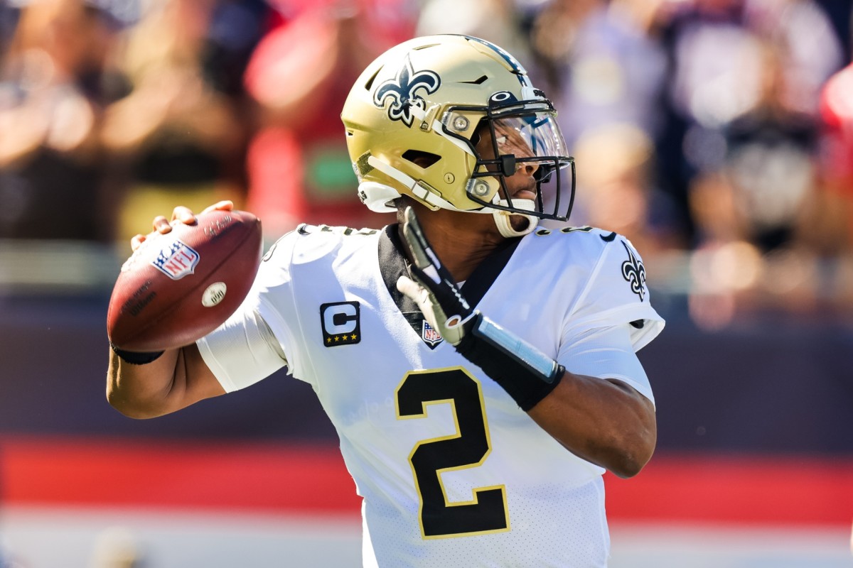 New Orleans Saints quarterback Jameis Winston (2). Mandatory Credit: Stephen Lew-USA TODAY Sports